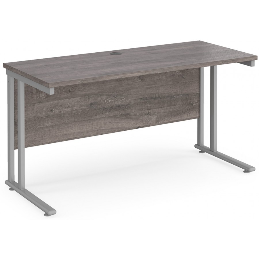 Maestro 600mm Deep Straight Office Desk